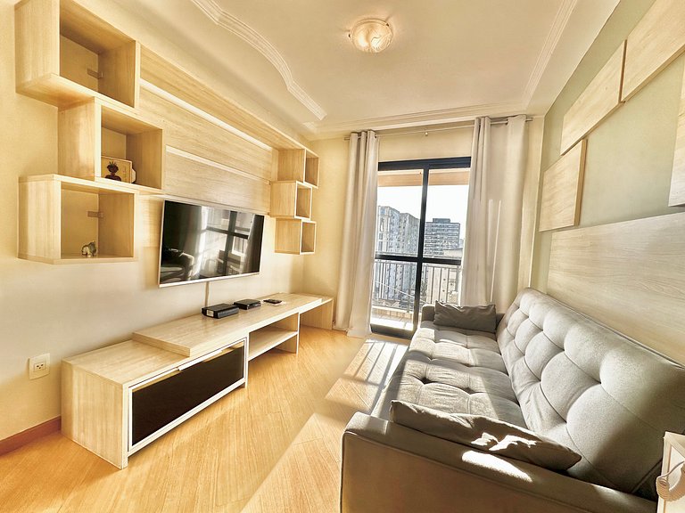Flat residencial com serviços