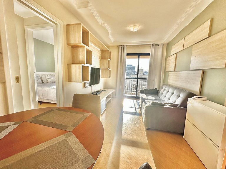 Flat residencial com serviços