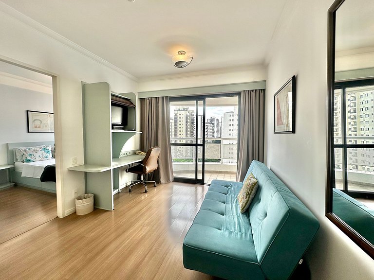 Apart-Hotel Próximo Metrô c/ garagem UH 1011