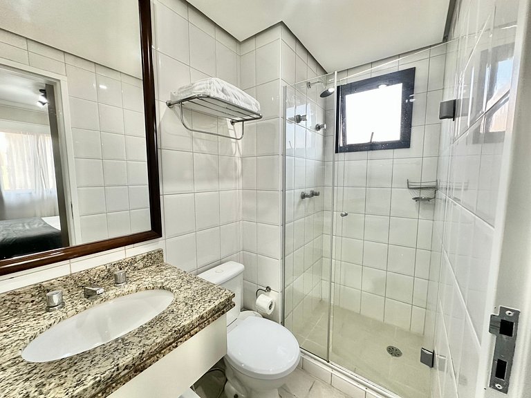 Flat Conforto Andar Alto c/ Varanda | The Palace
