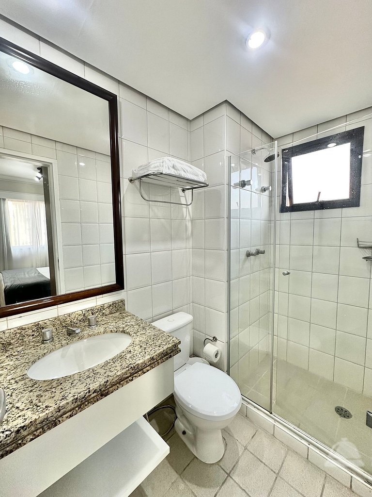 Flat Conforto Andar Alto c/ Varanda | The Palace