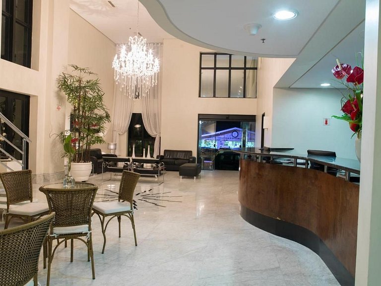 Flat Conforto Andar Alto c/ Varanda | The Palace