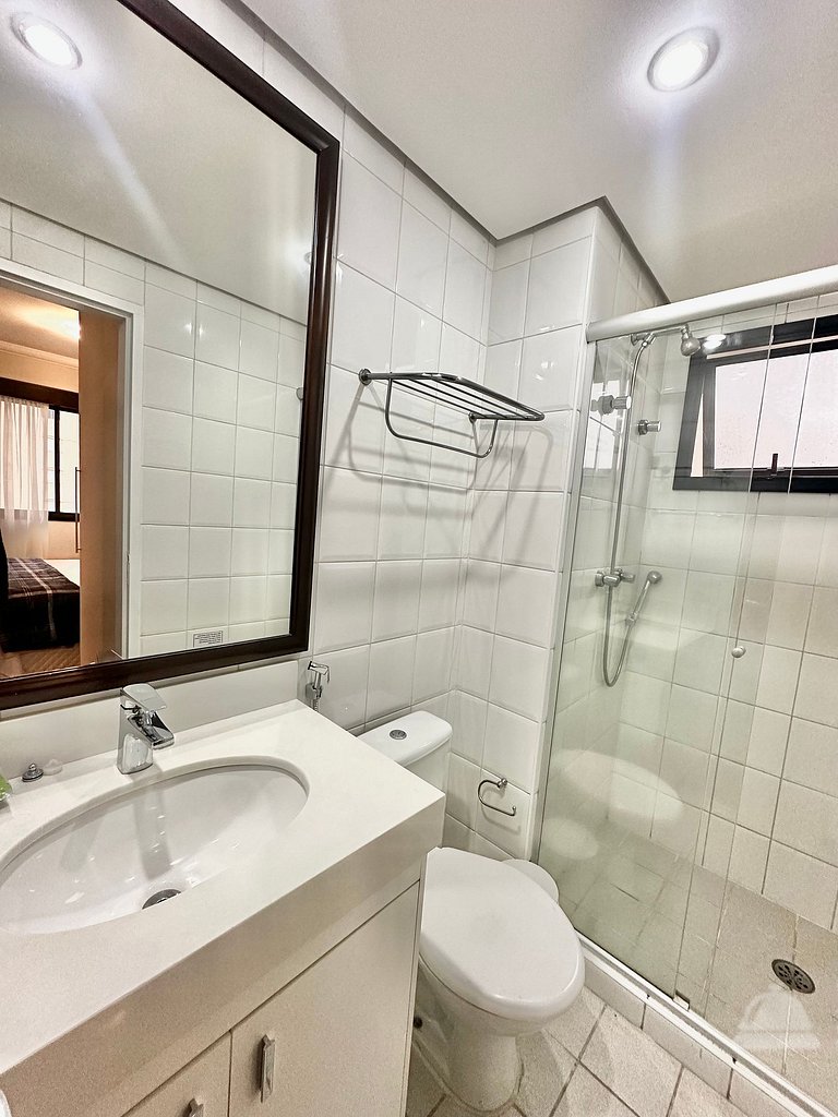 Flat Andar Alto c/ Varanda | The Palace Moema
