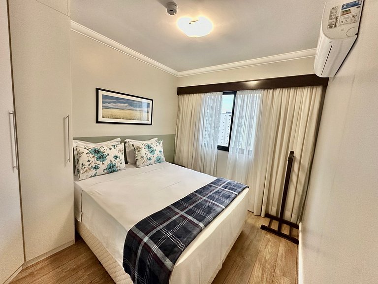 Flat Andar Alto c/ Varanda | The Palace Moema