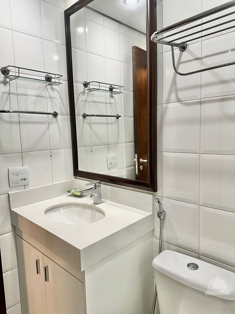 Flat Andar Alto c/ Varanda | The Palace Moema