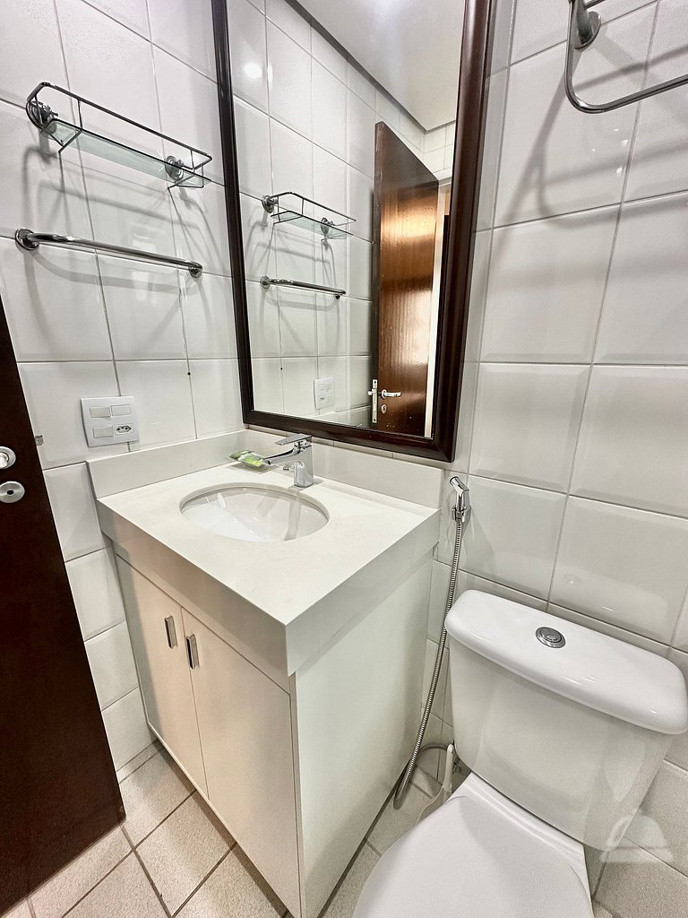 Flat Andar Alto c/ Varanda | The Palace Moema