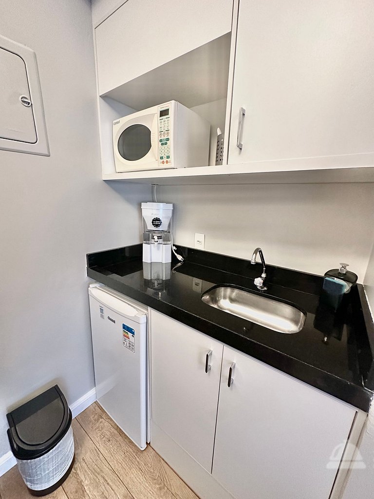 Flat Andar Alto c/ Varanda | The Palace Moema