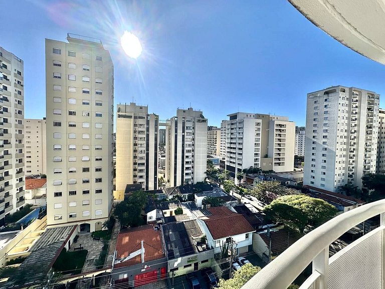Flat Andar Alto c/ Varanda | The Palace Moema
