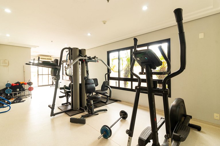 Flat Andar Alto c/ Varanda | The Palace Moema