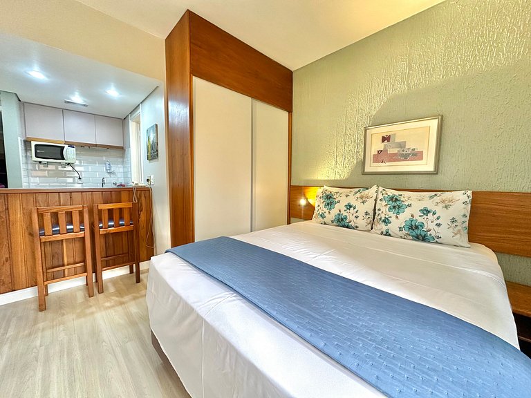 Aparthotel Qi Intelligence Moema internet e limpeza UH1206