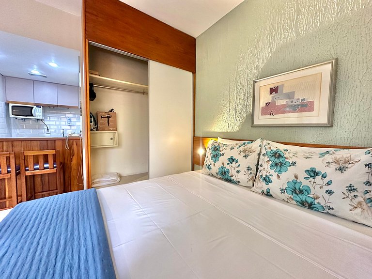 Aparthotel Qi Intelligence Moema internet e limpeza UH1206