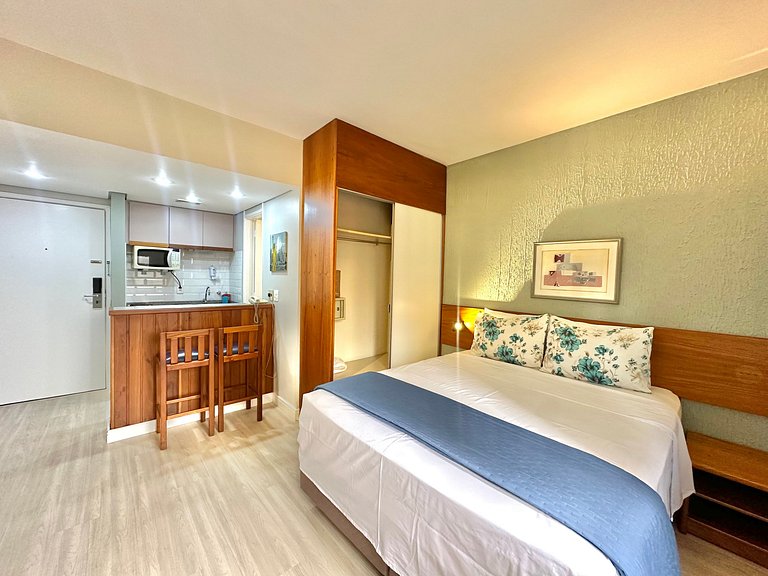 Aparthotel Qi Intelligence Moema internet e limpeza UH1206