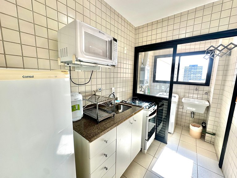 Apartamento com serviços em Moema