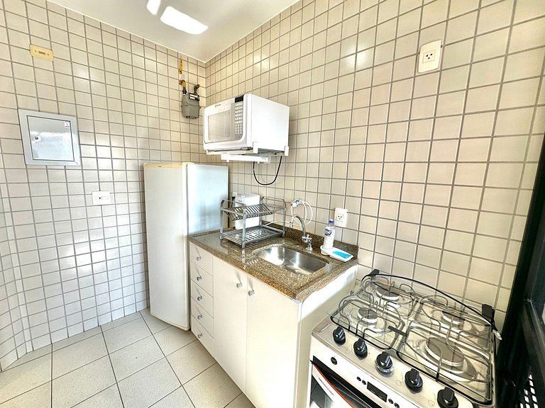 Flat La Maison c/ Garagem ar condicionado