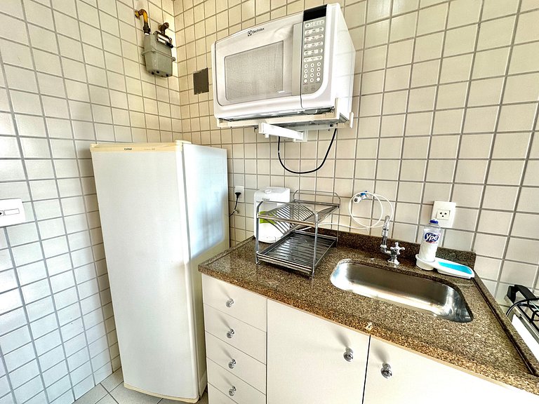 Flat La Maison c/ Garagem ar condicionado