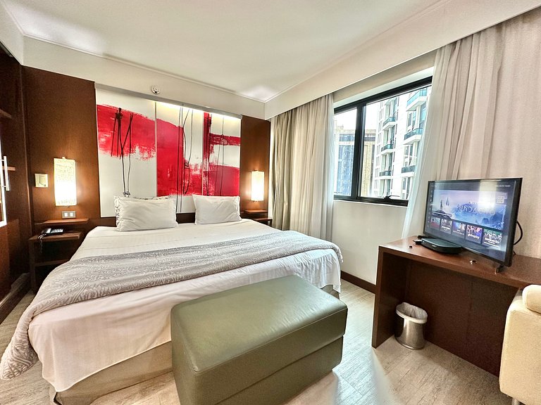 Flat International Av. Ibiraquera, 2534 ⭐⭐⭐⭐ UH815