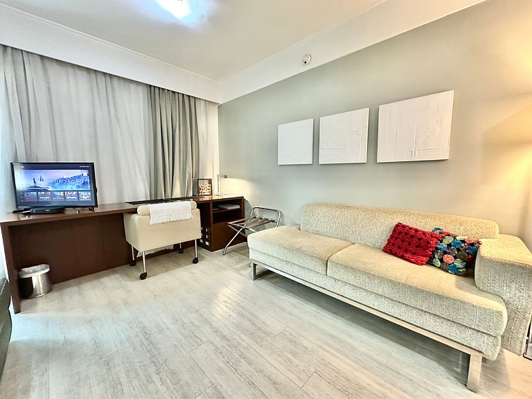 Flat International Av. Ibiraquera, 2534 ⭐⭐⭐⭐ UH815