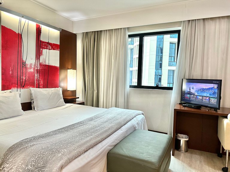 Flat International Av. Ibiraquera, 2534 ⭐⭐⭐⭐ UH815