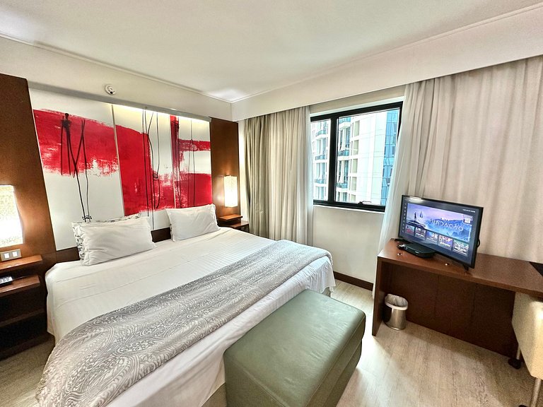 Flat International Av. Ibiraquera, 2534 ⭐⭐⭐⭐ UH815