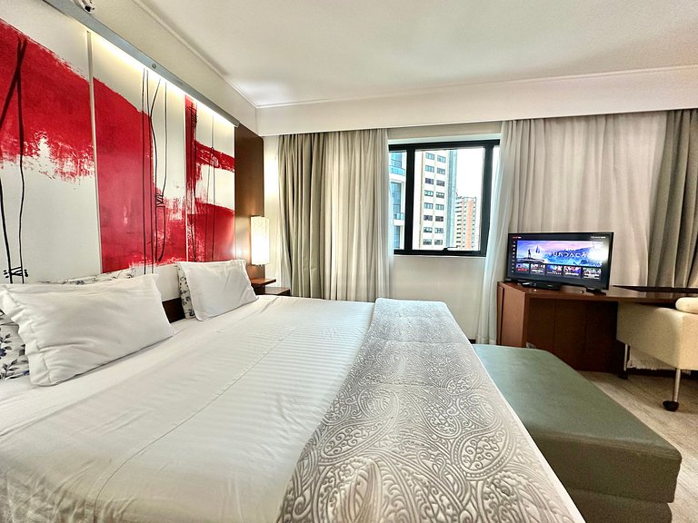Flat International Av. Ibiraquera, 2534 ⭐⭐⭐⭐ UH815
