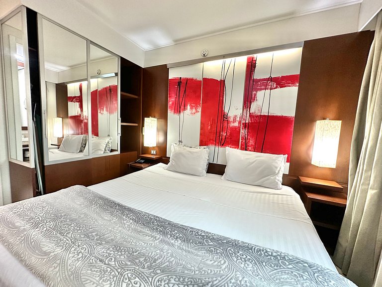 Flat International Av. Ibiraquera, 2534 ⭐⭐⭐⭐ UH815