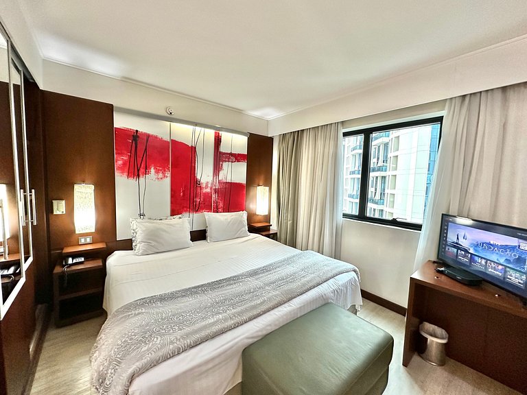 Flat International Av. Ibiraquera, 2534 ⭐⭐⭐⭐ UH815