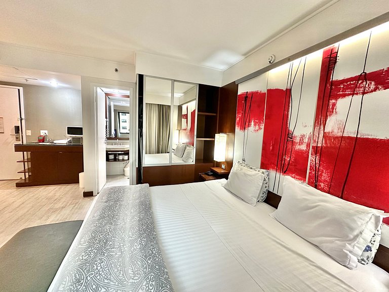 Flat International Av. Ibiraquera, 2534 ⭐⭐⭐⭐ UH815