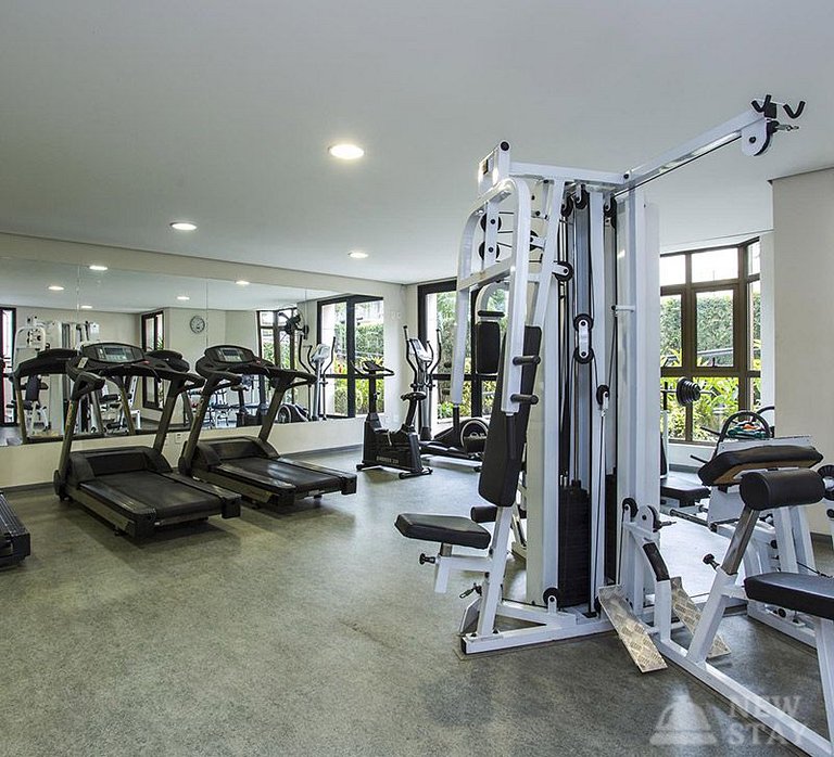 Flat residencial completo com garagem - UH 93