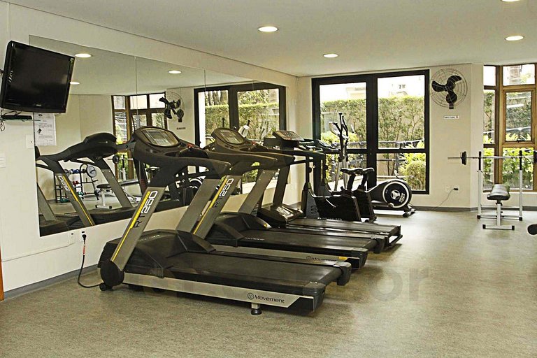 Flat residencial completo com garagem - UH 93