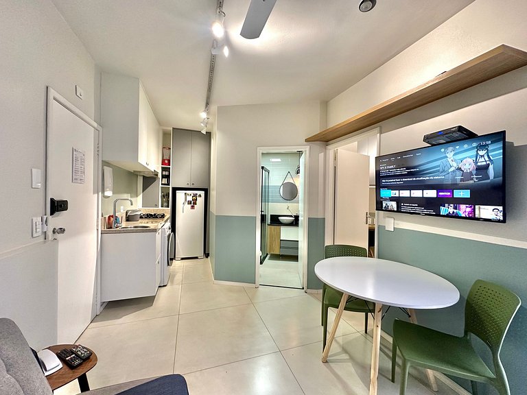 Studio Reformado ao lado Shopping Ibirapuera