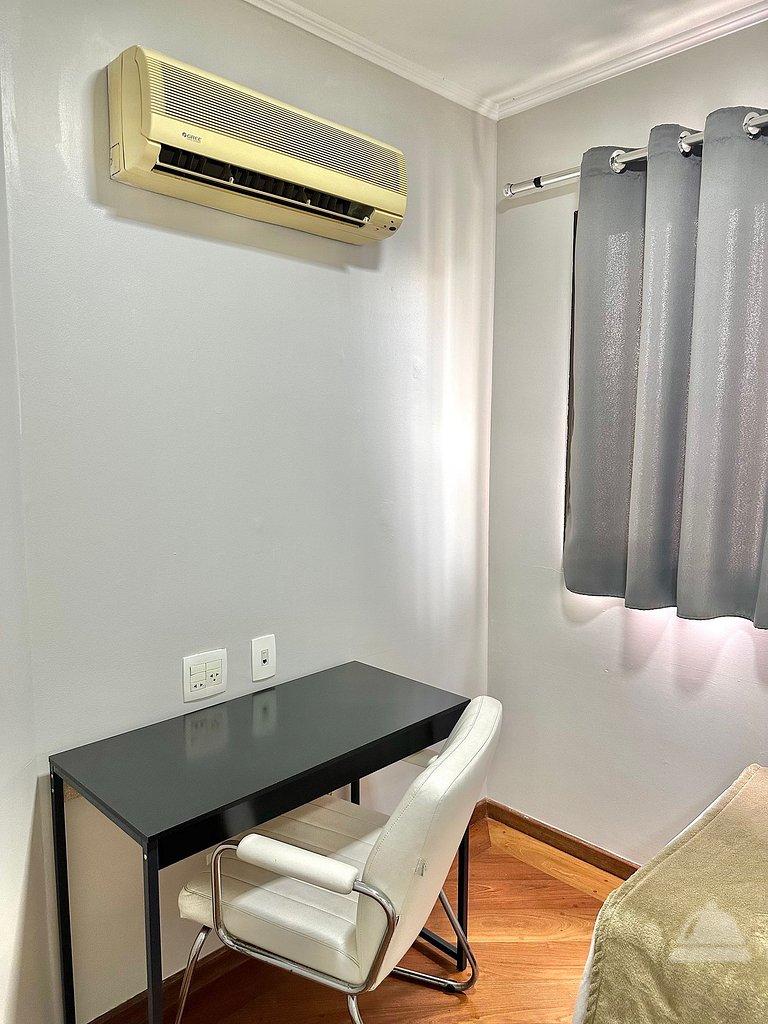 Flat 02 Quartos - Long Stay Alvorada Vila Olímpia