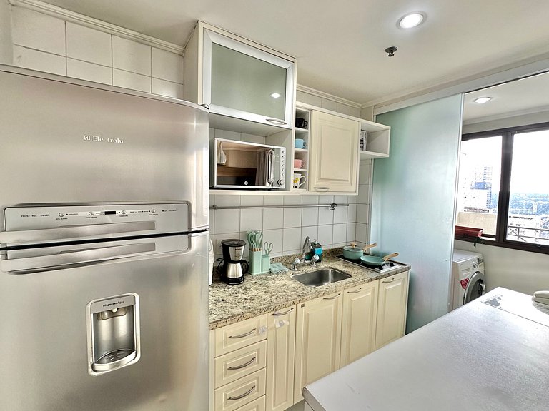 Flat 02 Quartos - Long Stay Alvorada Vila Olímpia