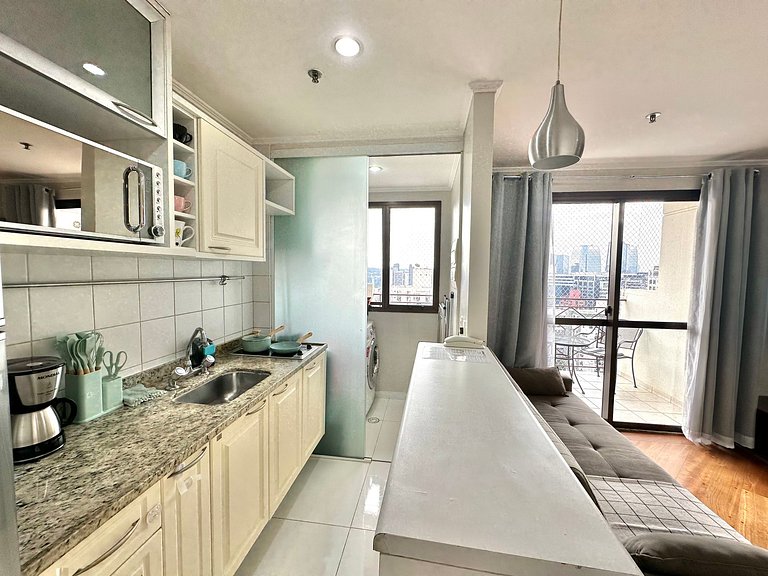 Flat 02 Quartos - Long Stay Alvorada Vila Olímpia