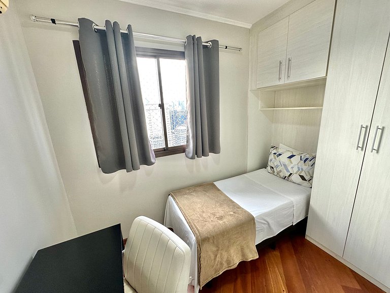 Flat 02 Quartos - Long Stay Alvorada Vila Olímpia