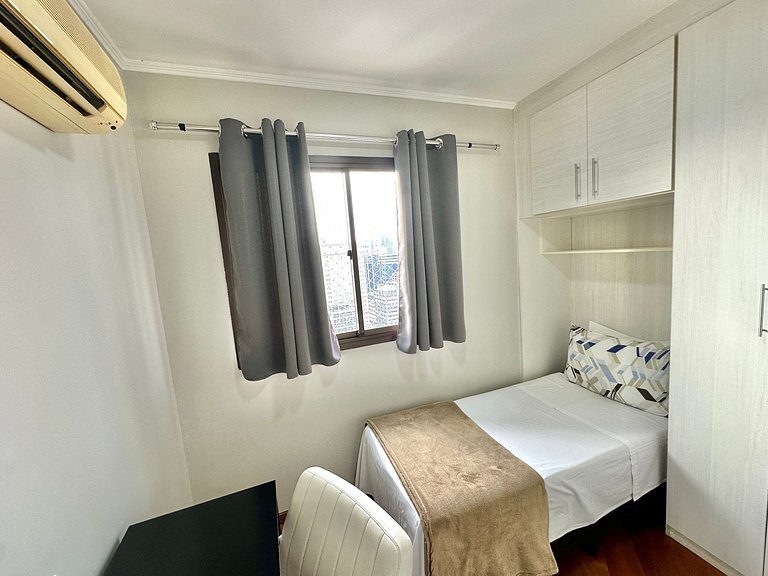 Flat 02 Quartos - Long Stay Alvorada Vila Olímpia