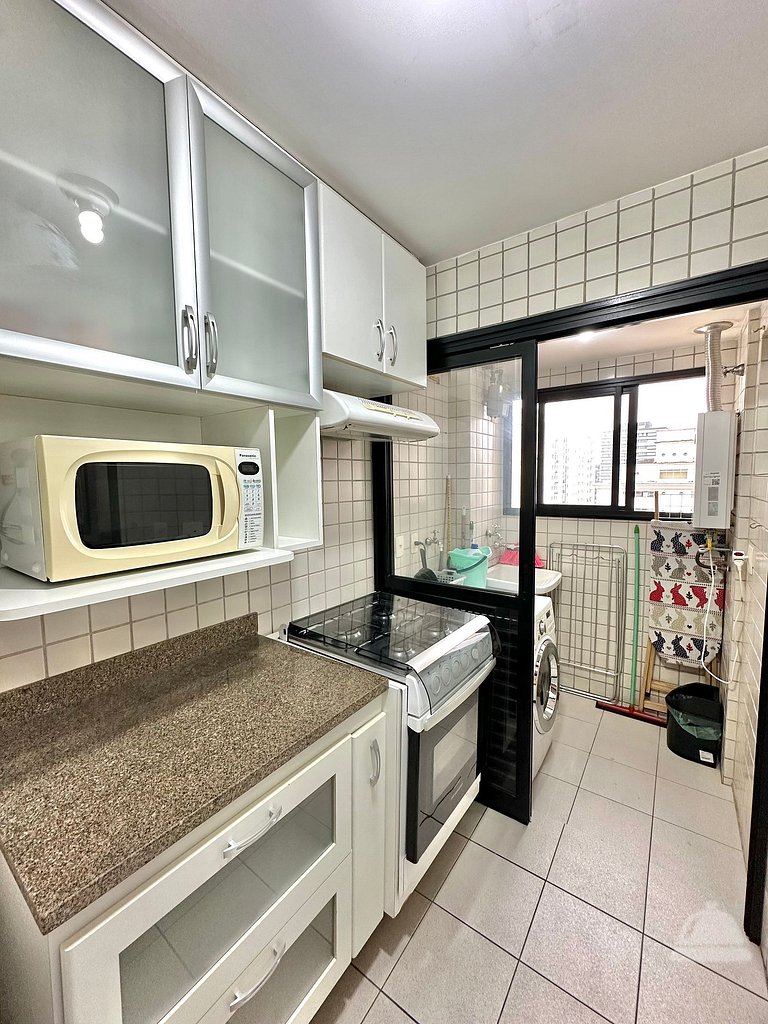 Apart-Hotel Moema c/ 2 quartos e garagem