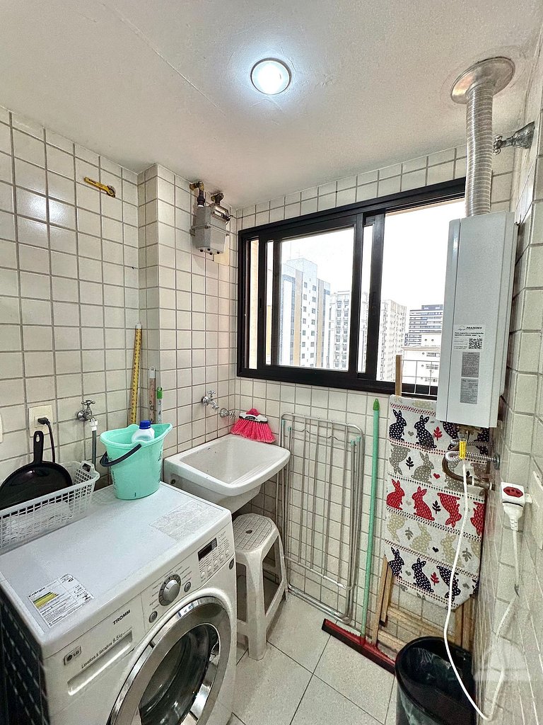 Apart-Hotel Moema c/ 2 quartos e garagem