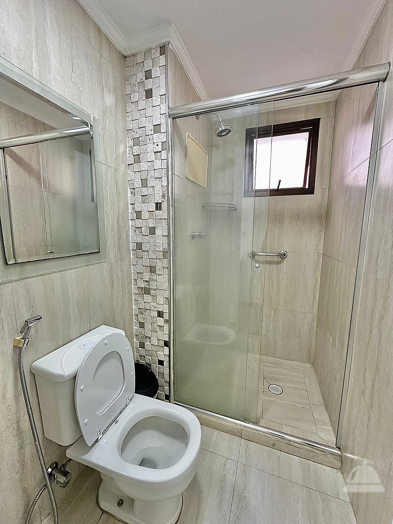 Flat Andar Alto Vila Olímpia 2Qts Garagem e Wi-Fi