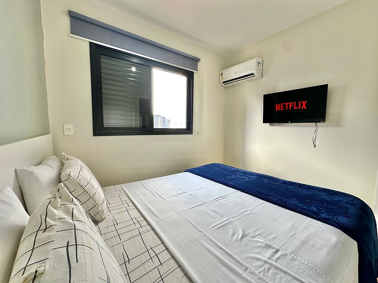 Flat residencial com serviços