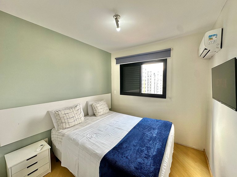 Flat residencial com serviços