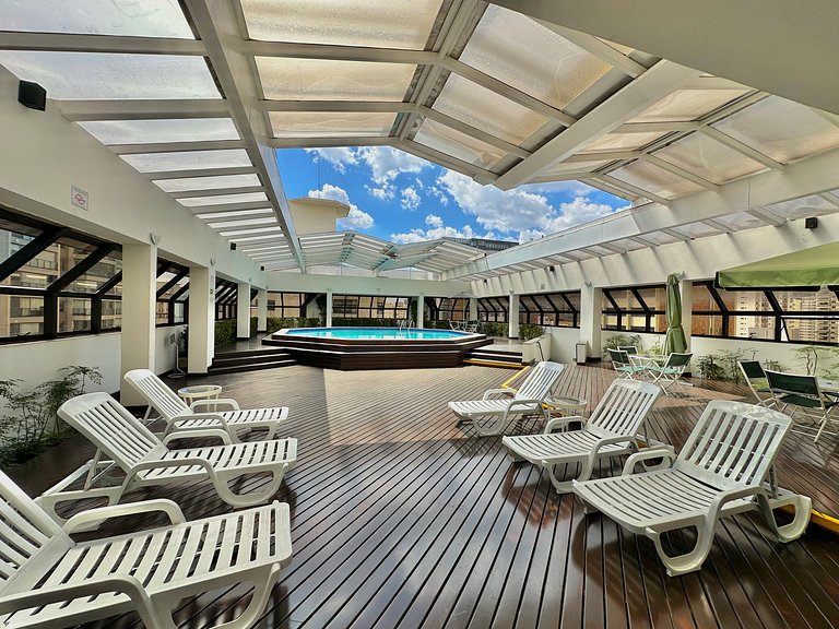 Design & Conforto: Flat Esquina da Av. Ibirapuera