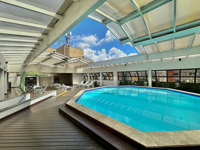 Design & Conforto: Flat Esquina da Av. Ibirapuera