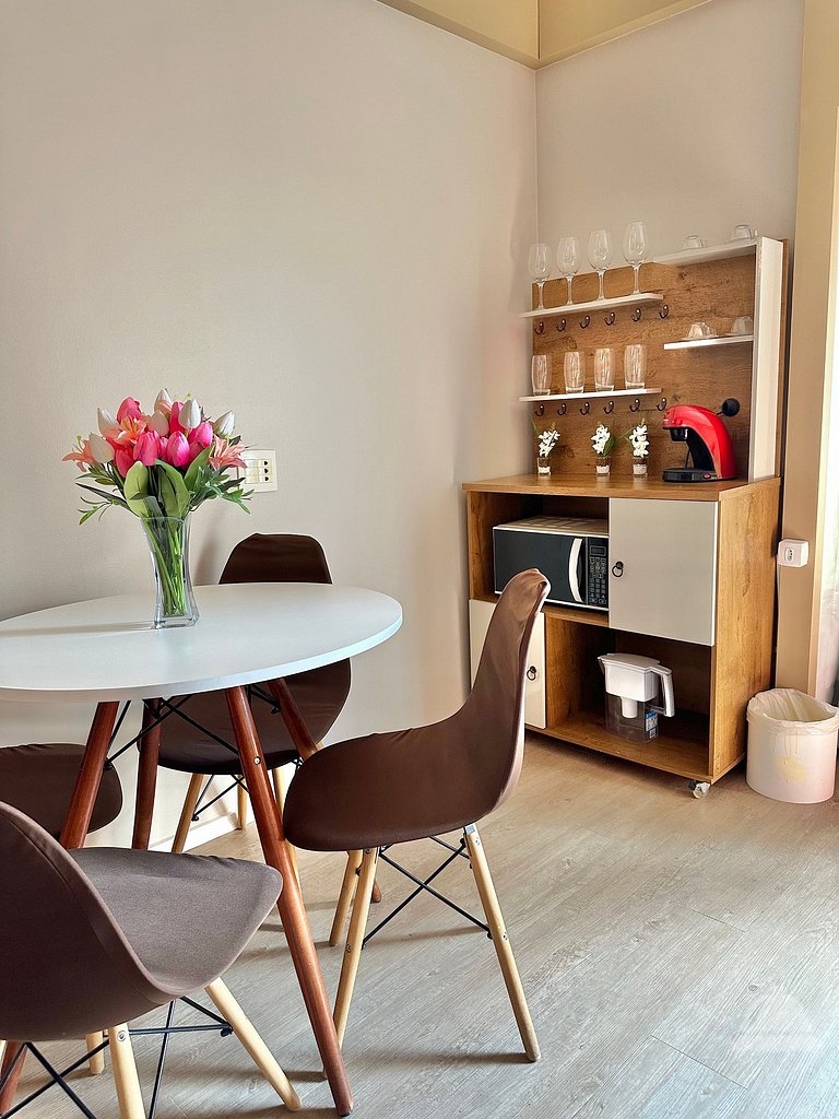 Flat Borges Lagoa com vaga de garagem, UH412