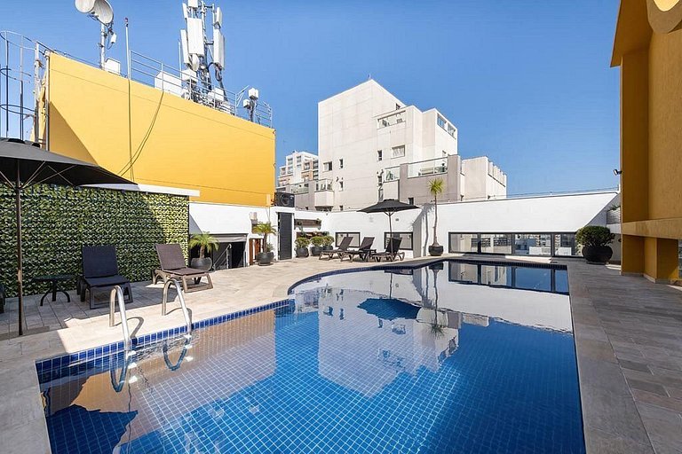 Flat Itaim Bibi Ibirapuera na Rua Tuim 18 - UH1205