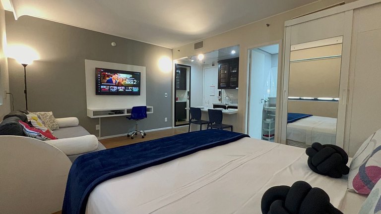 Apart em Hotel Av. Ibirapuera 2534 - parking cortesia - UH13