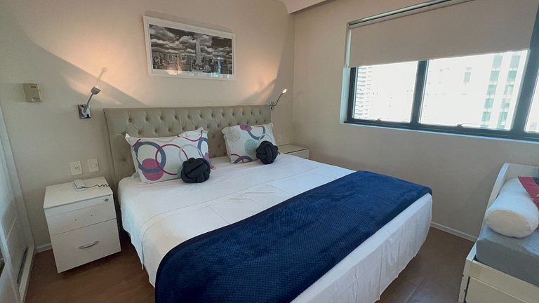 Apart em Hotel Av. Ibirapuera 2534 - parking cortesia - UH13