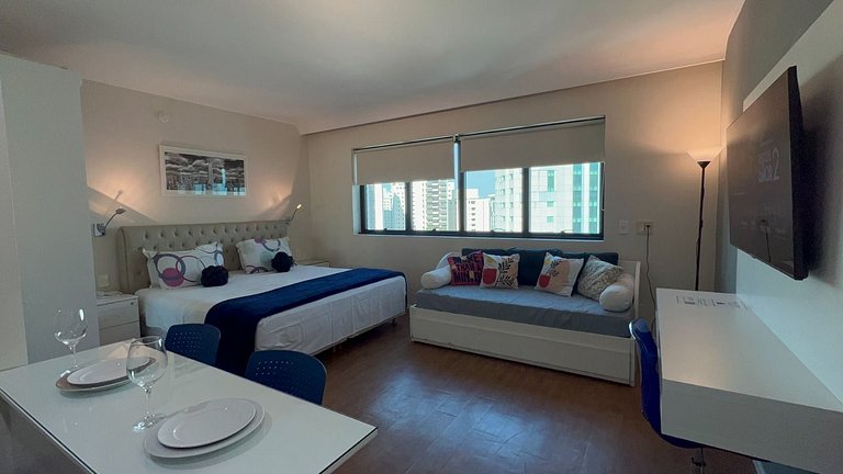 Apart em Hotel Av. Ibirapuera 2534 - parking cortesia - UH13