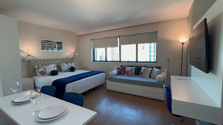 Apart em Hotel Av. Ibirapuera 2534 - parking cortesia - UH13