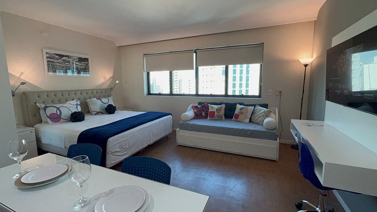 Apart em Hotel Av. Ibirapuera 2534 - parking cortesia - UH13