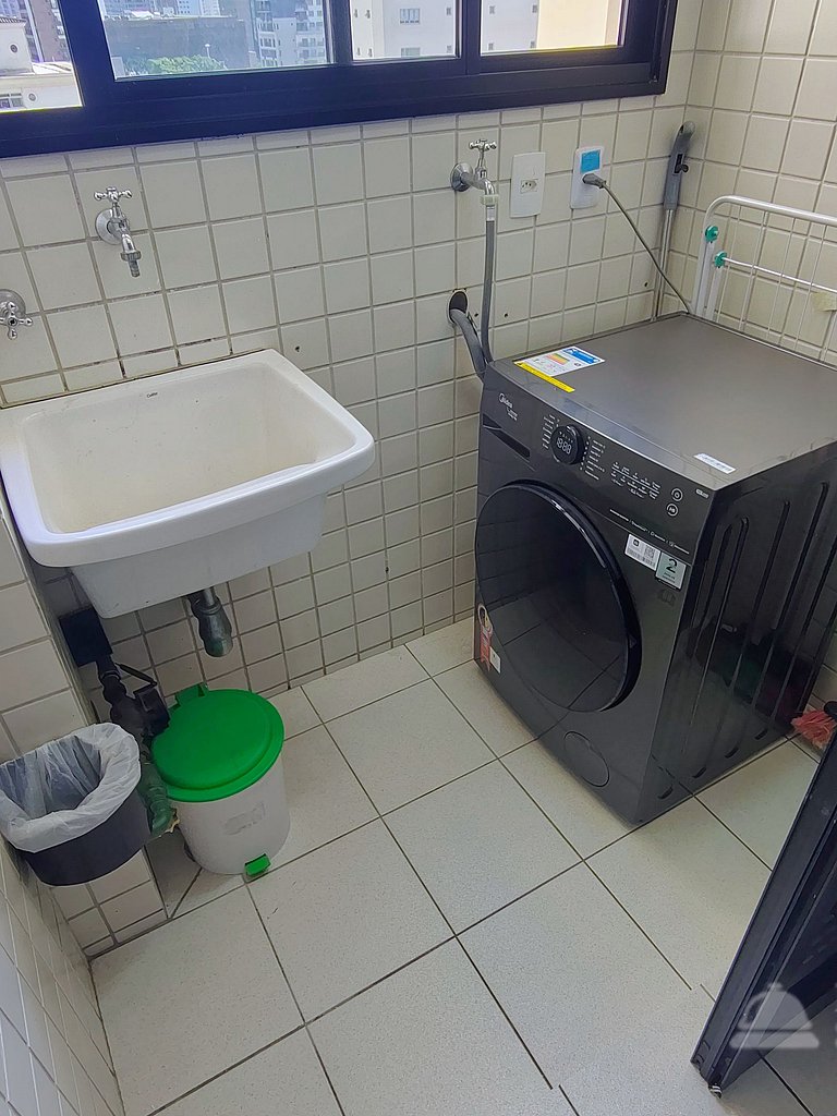 Flat residencial com serviços